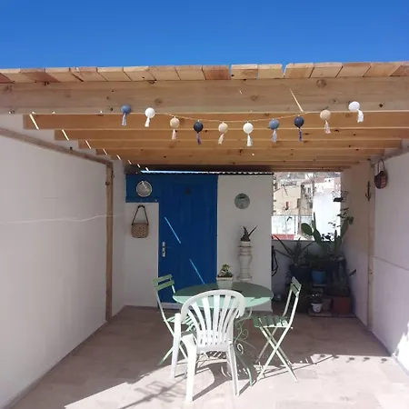 Casita La Paloma Bonita Del Pescador Hasta 5 Personas En El Casco Antiguo La Medina Centro Bajo Alcazaba Terraza Buena Vista Parking Privado Y Sabanas En Opcion * Almería